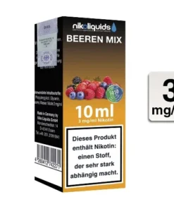 Nikoliquids Beeren Mix 50 PG / 50 VG 3mg