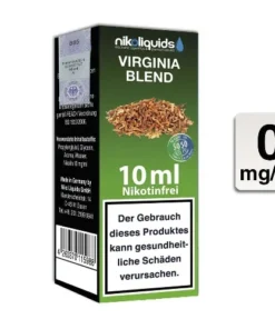Nikoliquids Virginia Blend 50 PG / 50 VG 0mg
