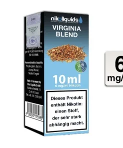 Nikoliquids Virginia Blend 50 PG / 50 VG 6mg