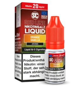 SC – Red Line – Orange Vanilla – Nikotinsalz Liquid