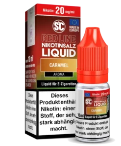 SC – Red Line – Caramel – Nikotinsalz Liquid
