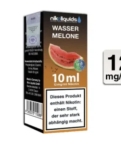 Nikoliquids Wassermelone 50 PG / 50 VG 12mg