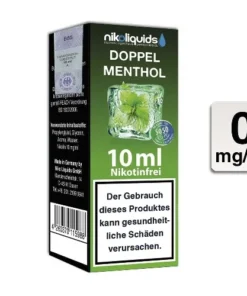 Nikoliquids Doppel Menthol 50 PG / 50 VG 0mg