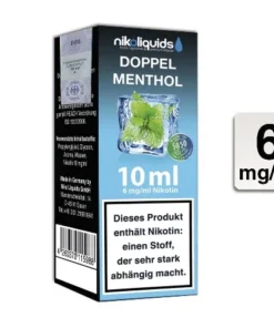 Nikoliquids Doppel Menthol 50 PG / 50 VG 6mg
