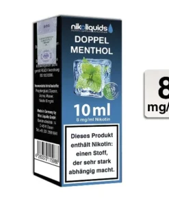 Nikoliquids Doppel Menthol 50 PG / 50 VG 8mg