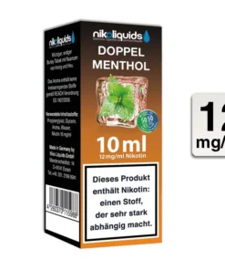 Nikoliquids Doppel Menthol 50 PG / 50 VG 12mg