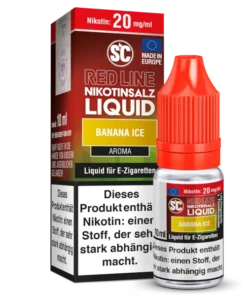 SC – Red Line – Banana Ice – Nikotinsalz Liquid