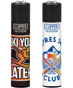 Clipper Mehrweg-Feuerzeug Apres Ski