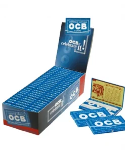 OCB blau Gummizug 25×100