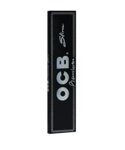 OCB Premium slim schwarz extra long 1×32 Blatt