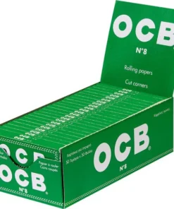OCB Classic grün No 8 50×50 Blatt
