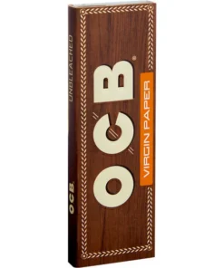 OCB Unbleached Virgin Paper 50×50 Blatt