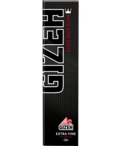 GIZEH Black King Size Slim 1×34 Blatt