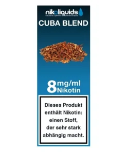 Nikoliquids Cuba Blend 8mg