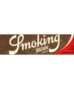 SMOKING King Size Brown ungebleicht 1×33 Blatt