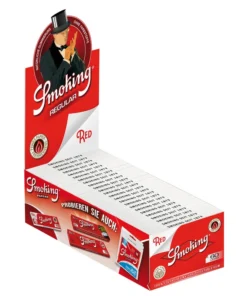 SMOKING Red Regular 50×60 Blatt