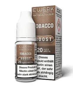E-Liquid Nikotinsalz E’WERK Boost Tobacco 20mg