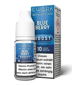 E-Liquid Nikotinsalz E’WERK Boost Blueberry 10mg
