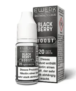 E-Liquid Nikotinsalz E’WERK Boost Blackberry 20mg