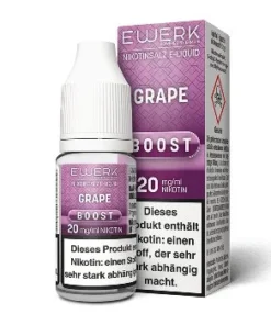 E-Liquid Nikotinsalz E’WERK Boost Grape 20mg