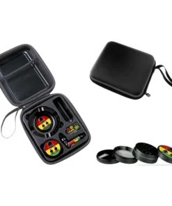 Grinder 2-teilig ø60mm SUPER HEROES Set Rasta in Tasche