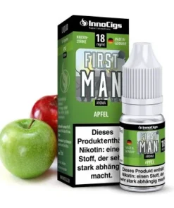 InnoCigs First Man Apfel Aroma – Liquid 10 ml