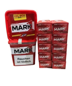 2x Mark Adams No. 1 Volume Tobacco 320 Gramm + 2000 Mark1 Hülsen