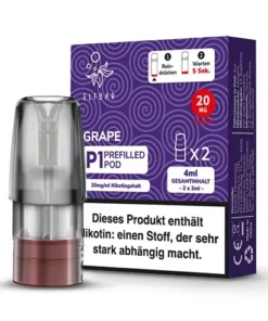 ELFBAR Mate500 Grape 20 mg 2 Pods