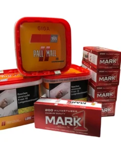 3x PALL MALL Allround Maxi Eimer 310g+ 1000 Mark1 Hülsen