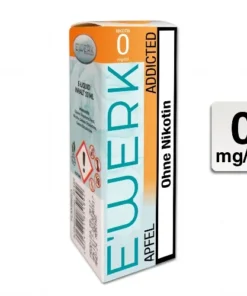 E-Werk Addicted – Apfel” – eLiquid”