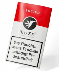 MUZA Herbal „Sativa“, 20 g (rot) Kräutermischung mit Terpenen Zitrusaroma, holzig