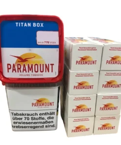2x PARAMOUNT Eimer 315g + 2000 PARAMOUNT Hülsen