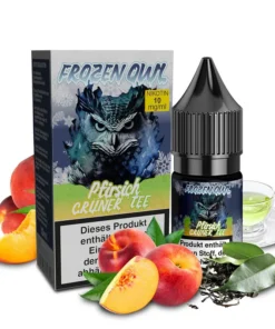 FROZEN OWL Pfirsich Grüner Tee 10mg