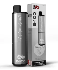IVG 2400 silber 1000mAh 4-Pod System