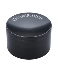 Grinder CHAMP HIGH Curved schwarz 4-fach Ø 10cm