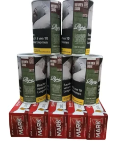 5x PEPE Rich Green Volumen 80g + 1000 Mark1 Hülsen