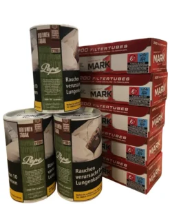 3x PEPE Rich Green Volumen 80g + 1000 Mark1 Hülsen