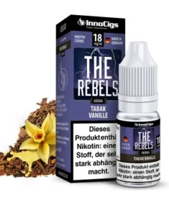 InnoCigs The Rebels Tabak Vanille Aroma – Liquid 10 ml