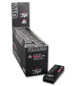 Gizeh Black Queen Size + Tips 26×34 Stück