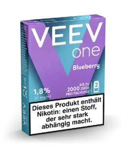 E-Liquidpod VEEV ONE Blueberry 20mg 2 Pods