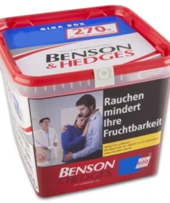 Eimer Benson & Hedges Volume Tabak