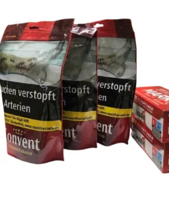 3x Convent Volumentabak Beutel 100g + 400 Mark1 Hülsen