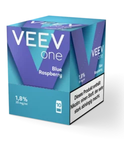 Veev One Nachfüllpackung – 5x 2er-Pack Blue Raspberry