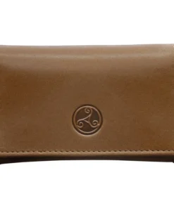 Tabak-Stellbeutel Leder RATTRAYïS Whisky braungold klein