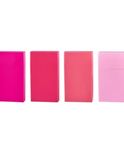 Zigarettenbox Kunststoff (12) CHAMP Variations of Pink 4 Farben sort