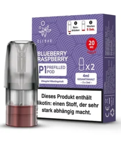 ELFBAR Mate500 Blueberry Raspberry 20 mg 2 Pods