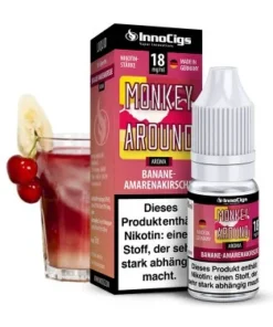 InnoCigs Monkey Around Bananen Amarenakirsche Aroma – Liquid 10 ml