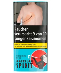 5 Päckchen AMERICAN SPIRIT Orginal Blue Feinschnitt