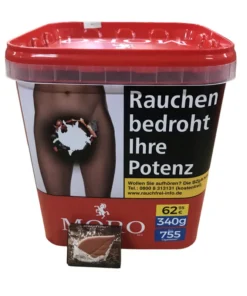 MORO Volumen Titan Box + Tabakbefeuchterstein (BRAUN)
