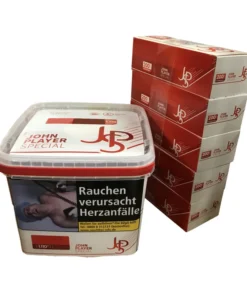 JPS Red XL Volume Toba. 420g Box + 1000 JPS Red Hülsen